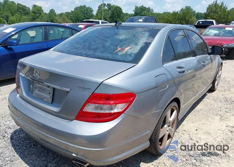 2008 Mercedes-Benz C 300 Luxury/Sport из США, поврежденный, VIN WDDGF54X68R014077